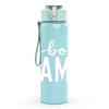1PC Boy Mama Text Print 750ml Color Plastic Sports Water Bottle Leakproof Flip Straw Lid Suitable for Sports Office Home Use