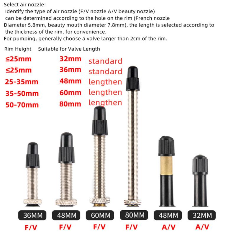 26 Inch Bicycle Inner Tire 1.5 1.75 1.95 2.125 Lengthened Schrader Presta Bike Inner Tube Cycling