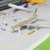 1/300 Scale 20cm Die-cast Metal Toy Plane Model Kit Etihad A380 Sky Jumbo Model Plane with Stand for Collections and Displays