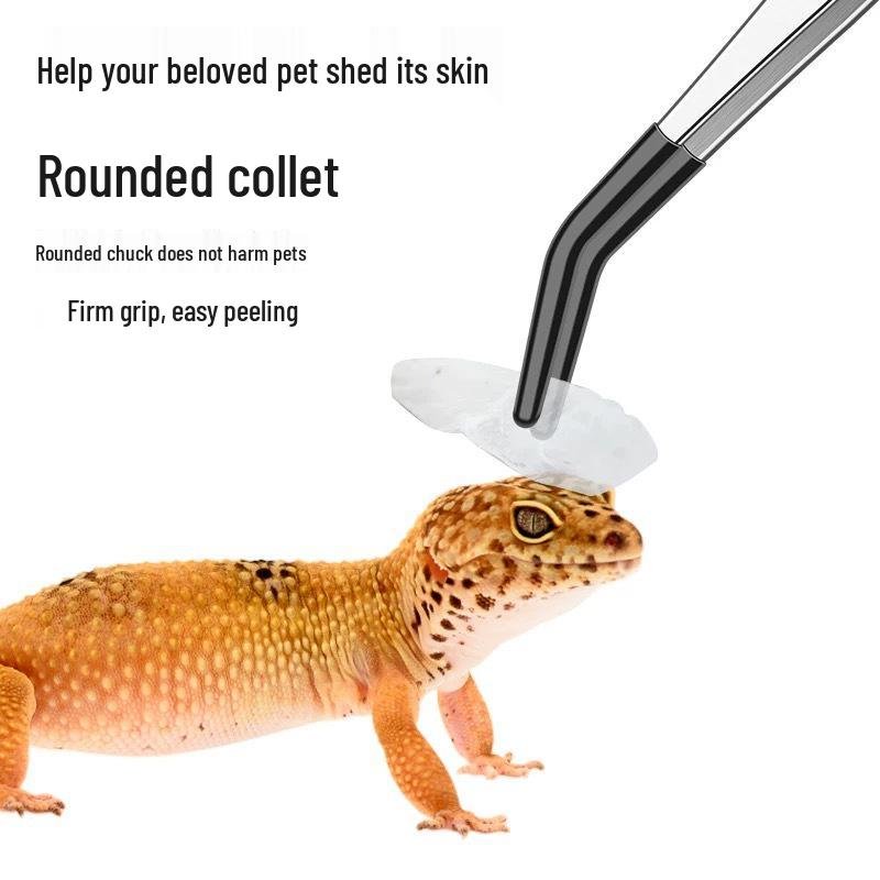 Popular Stainless Steel Tweezers with Silicone Tips for Reptile Feeding and Aquatic Plant Care