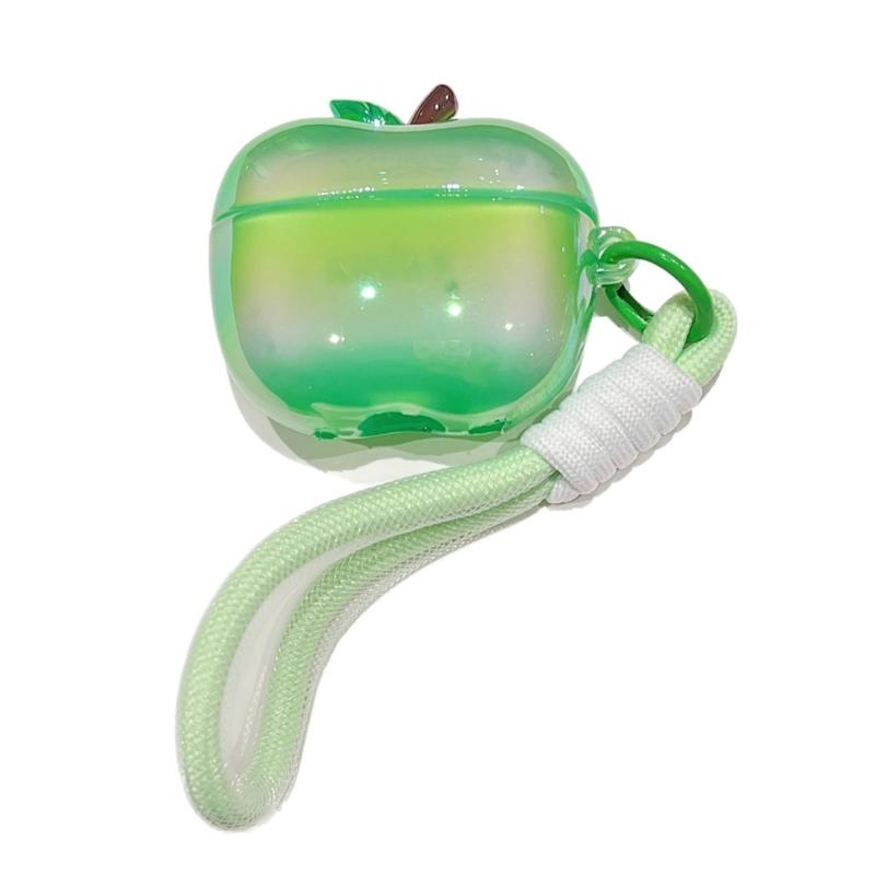 TPU Fruit Shape Wireless Earbuds Case Shockproof Cover For Pro2 Wireless Earphones With Pendant