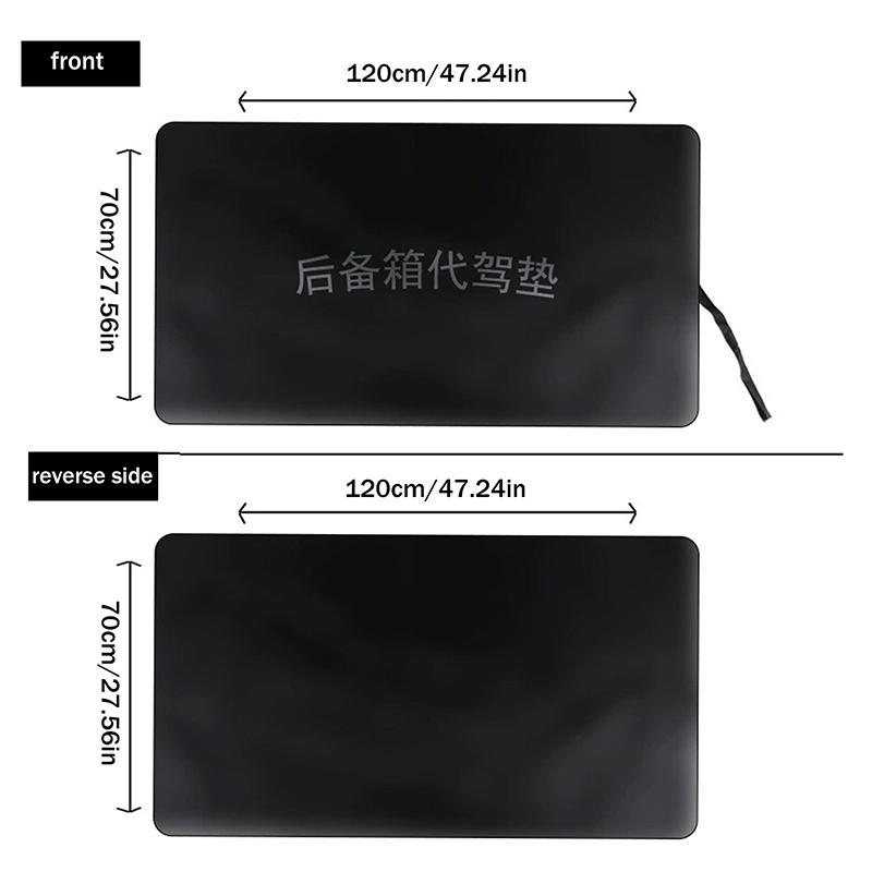 

Universal Black Car Seat Cover Front And Rear Polyester Waterproof Anti-Fouling Car Protective Seat Cover Interior Seat Supplies D