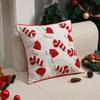 Santa's Hat Throw Pillowcover INS Style Cushion Cover Soft Christmas Pillowcase  Living Room/Office
