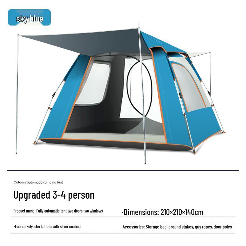 Nufeng Outdoor Automatic Camping Tent 3-4 Person
