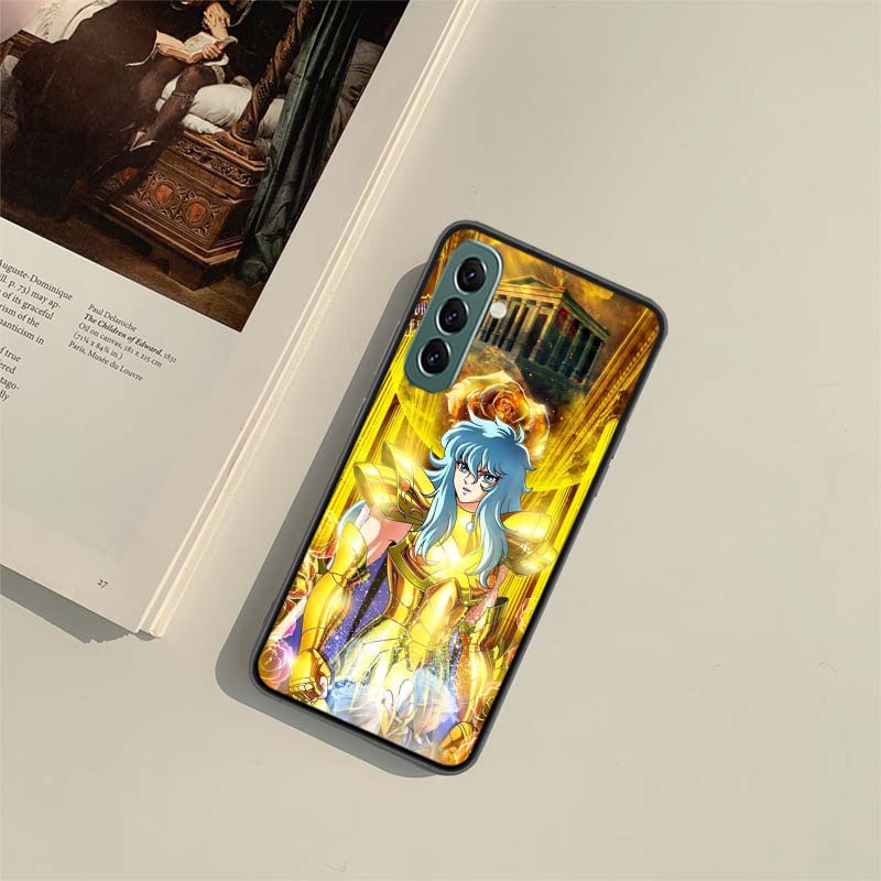 Saint Seiya Knights Of The Zodiac Phone Case For Samsung A16 A26 A36 A56 Galaxy A17 A12 A52S A13 A23 A33 A53 A22 A32 A02S A03S A