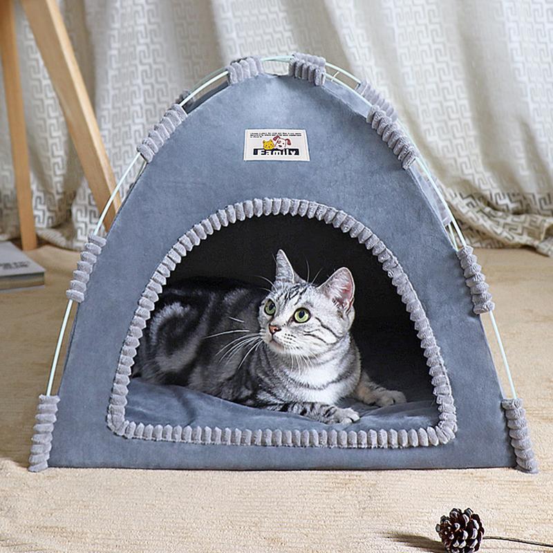 Pet Tent For Four Seasons Cat And Dog Pet House Summer Outdoor Breathable Foldable Cat House Pet Supplies