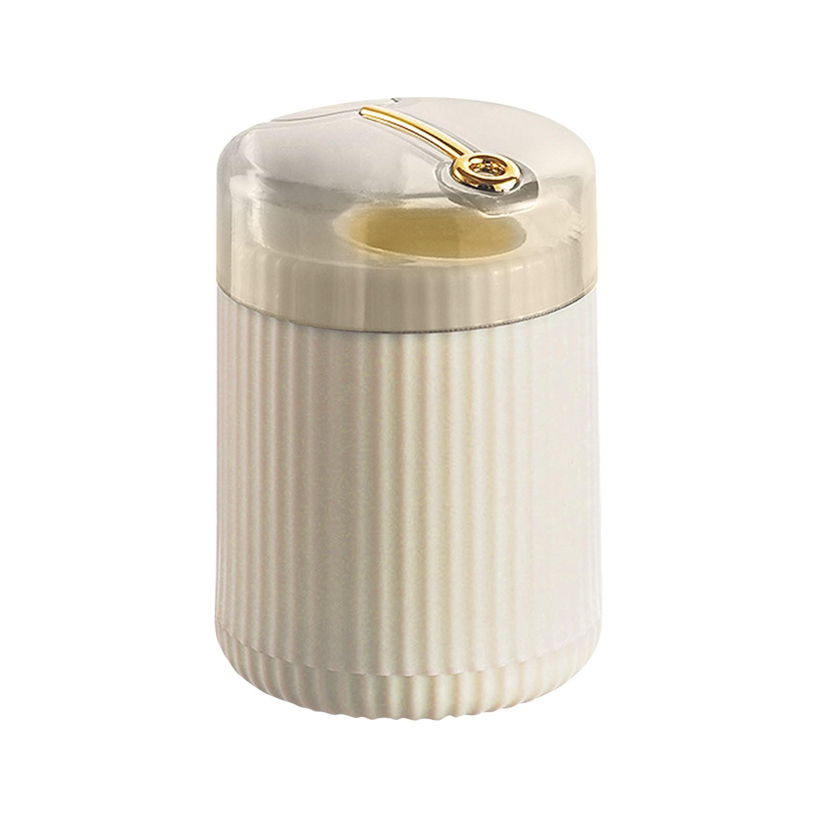 

Automatic Toothpick Holder Dispenser Toothpick Container Storage Box, Hygienic Portable Creative Pops Up Toothpick Dispenser білий