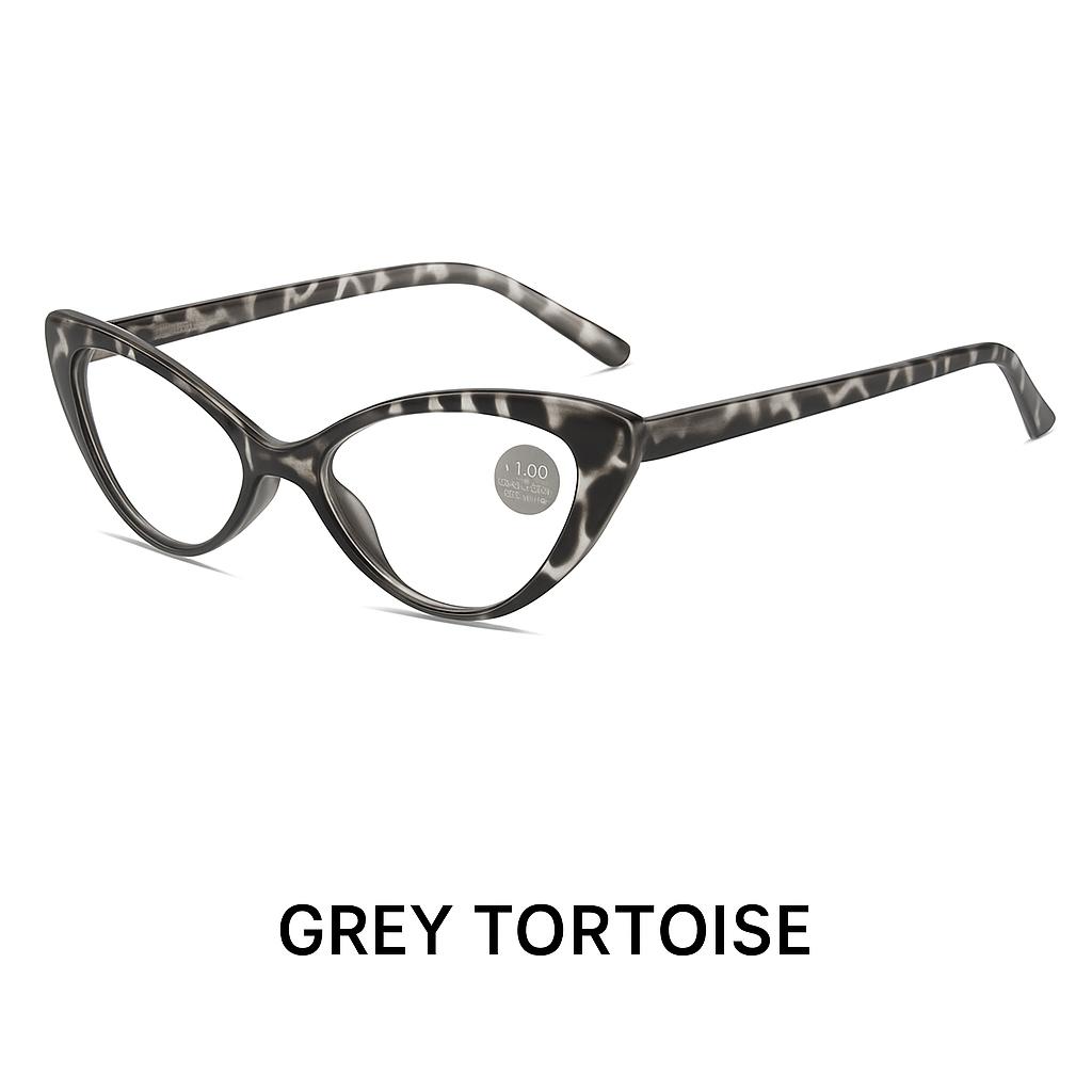 1pc Stylish Small Cat Eye Reading Glasses Women Ladies Cateye Blue Light Blocking Computer Readers Anti Glare Fashion Eyewear