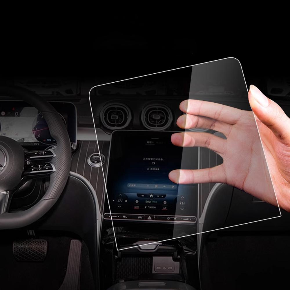 1pc Tempered Glass Screen Protector Film for Mercedes Benz GLC 2025 2025 11.9 Inch GPS Touch Control Screen Anti-scratch