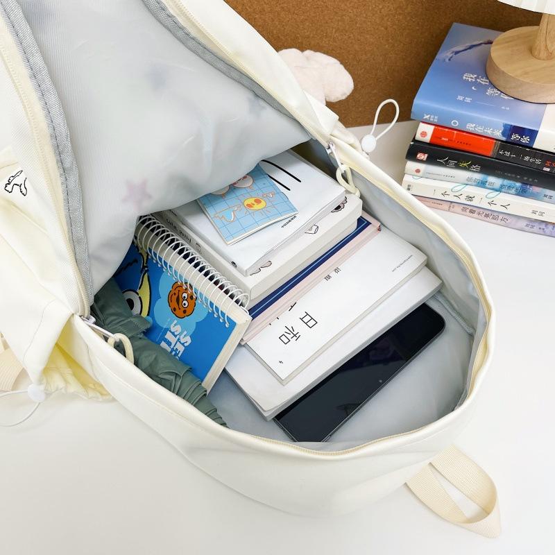 Schoolbag new sweet and cute Mori backpack for junior high school students with large capacity, school bag, travel, commute, leisure backpack