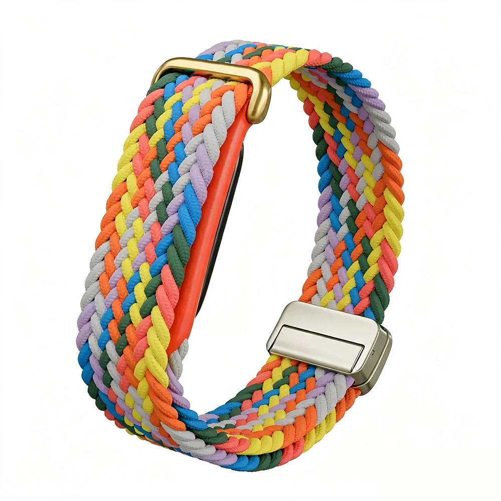 Fortschrittliches geflochtenes Nylon verstellbares Bizepsband Ersatz Neues Fitness-Tracker-Armband Kompatibel für Google Fitbit Air Armband