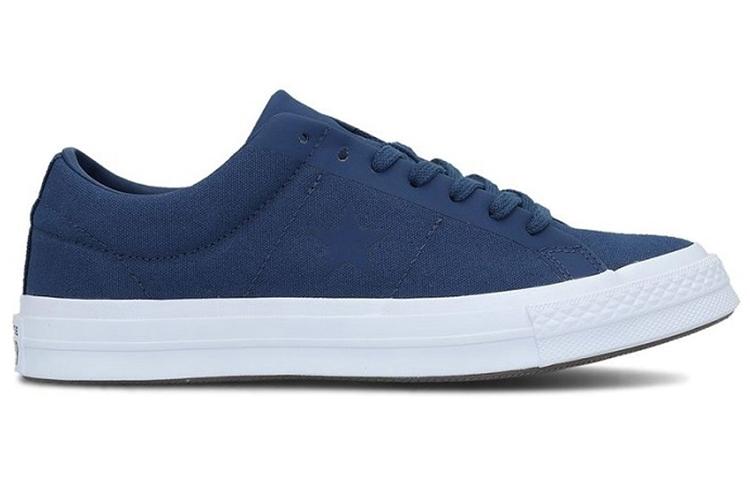 One Star Converse Low 'Marineblau Weiß' 163368C