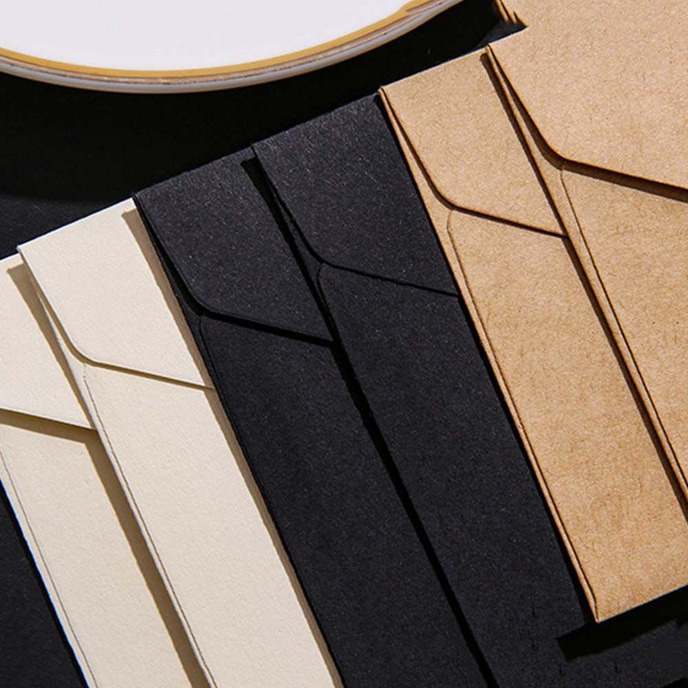 Greeting Card Cover Card Holder Small Paper Envelope Window Envelope Kraft Blank Envelope
