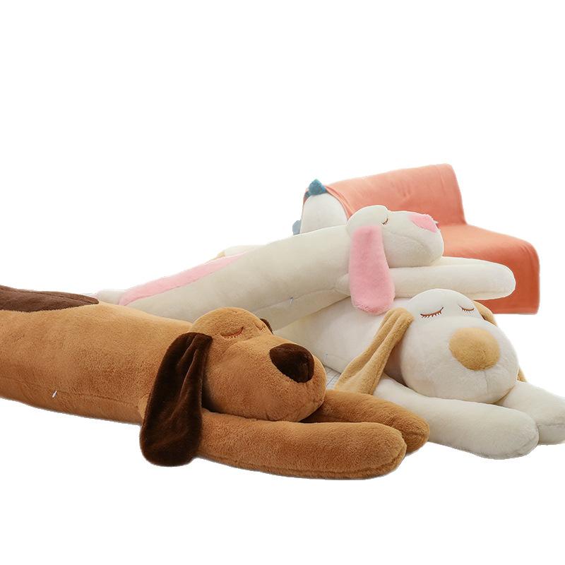 Cute Dog Long Throw Pillow Plush Toy Large Doll Rag Doll Bed Sleeping Pillow Sleeping Pillow