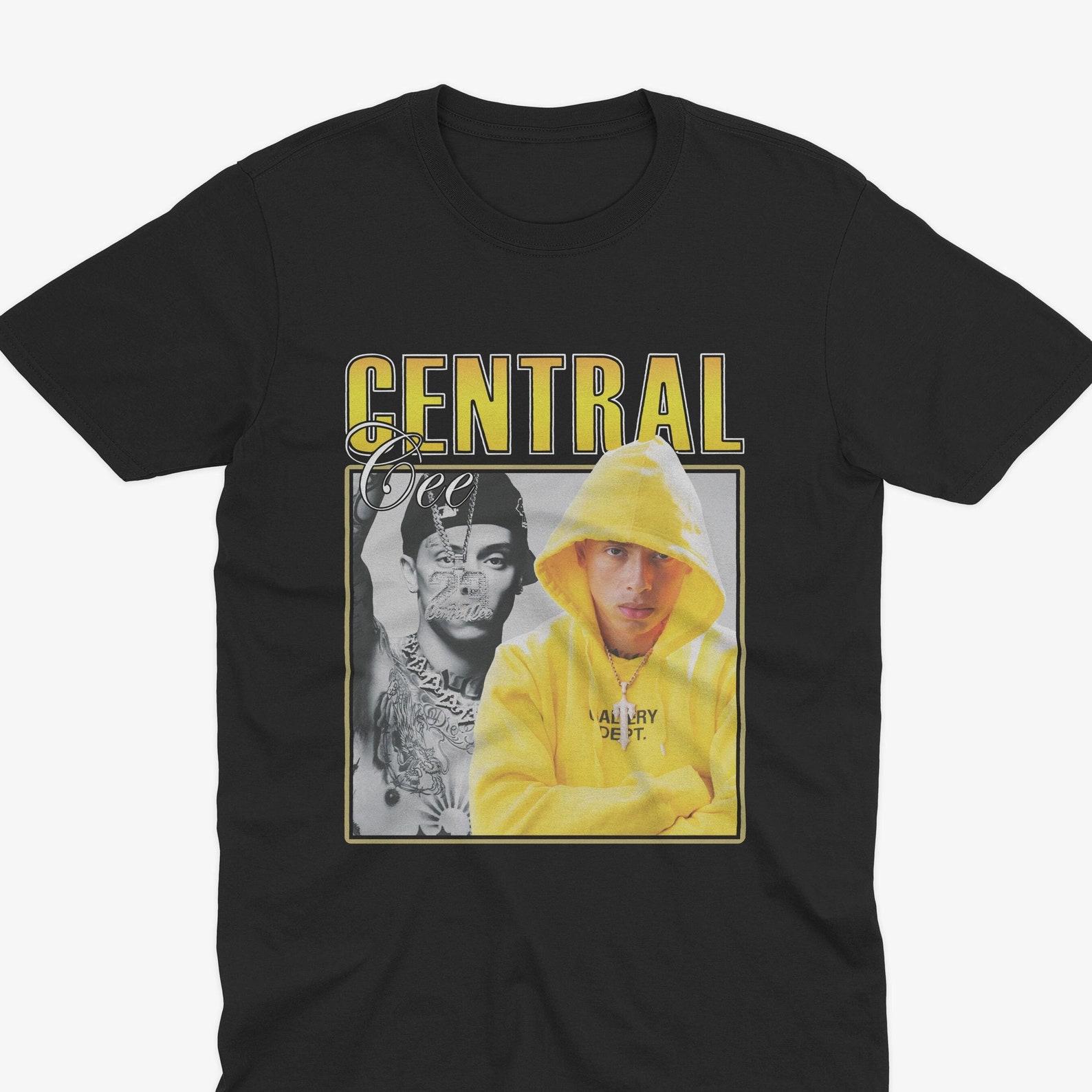 Central Cee Homage T-Shirt, Central Cee Fan T-Shirt, Central Cee Tee, UK Rap Fan, Rapper Fan Art Graphic Tee for UK Drill Music Lovers 3XL