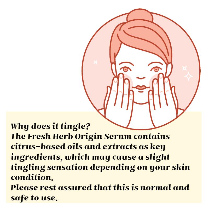 Nacific Fresh Herb Origin Serum 50ml | Pore Care & Radiance