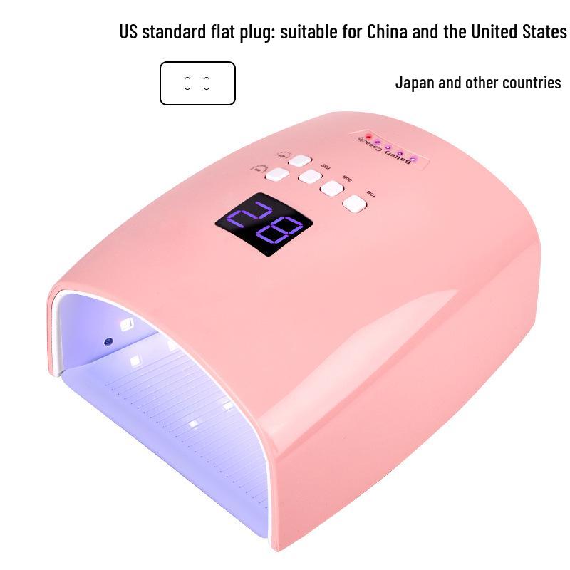 S10 Power Storage Gel Light: 66W Wireless Nail Lamp & LED Nail Dryer