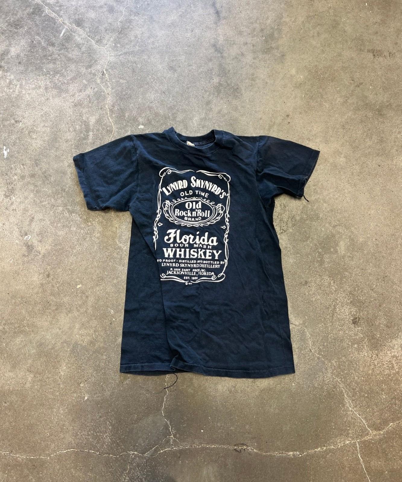 Vintage Lynyrd Skynyrd Jacksonville Old Time Florida Whiskey T-Shirt Unisex T-Shirt XXXXL