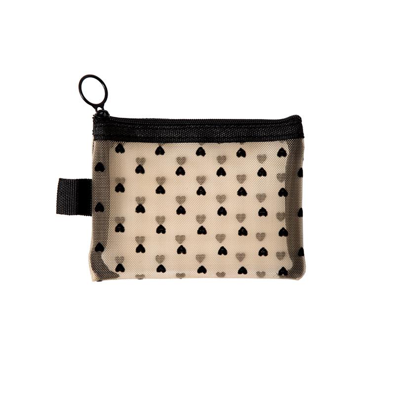 Mesh Cosmetic Bag, Lipstick Replenishment Card Bag, Mini Bag, Portable Storage