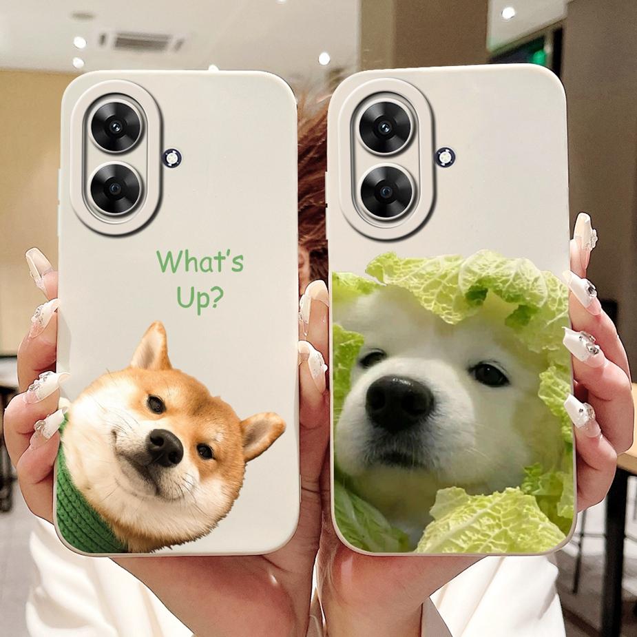 For Realme Note 60 Case Narzo N61 Cute Funny Cartoon Cover Soft Silicone Phone Case For Realme Note 50 Note50 Note60 Shell Coque