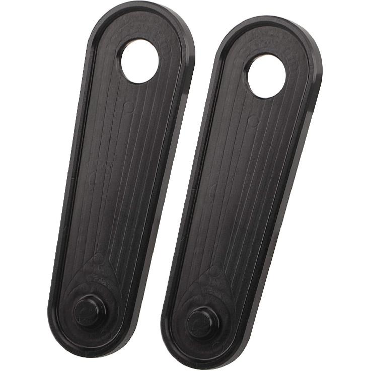 Black Passenger Rear Floorboard Foot Peg Frame Plates for Harley Touring Models 1993-2023,Pair