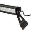 2 Pcs Black Steel Car Light Bar Holder Kit Off-road Roof LED Light Strip Bracket