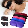 1PC 3D Contoured Sleep Eye Mask Soft Breathable Blackout Blindfold Travel Nap Shade Eyepatch for Men Women