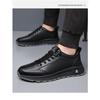 Fashion Spring Autumn Designer New Platform Slip-on Leather Men's Shoes Fashion Soft Sole Casual Outdoor Men's Sneakers Off White Shoes