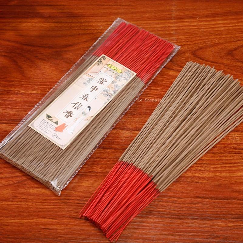 250g/500g Snow Spring Letter Stick Incense Natural Plant Agarwood Indoor Air Purification Remove Odor and Help Sleep Joss Stick