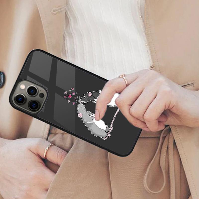 Mouse Rat Magnetic Phone Case For APPLE iPhone 17 Air 16 14 13 12 Pro Max 15 Plus Wireless Charge With MagSafe Cover