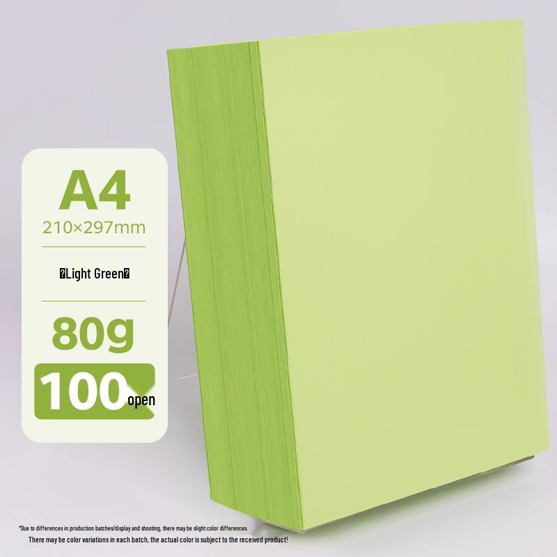 A4 Assorted Color Thickened Origami Paper 80g/120g/150g - Pink, Red, Blue