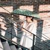 Estaa Sun and Rain Heat Sun UV White (Esta) Women's Parasol, Umbrella, Foldable, Lemon, Shielding, Protection, Cut, 50cm, 31-230-30323