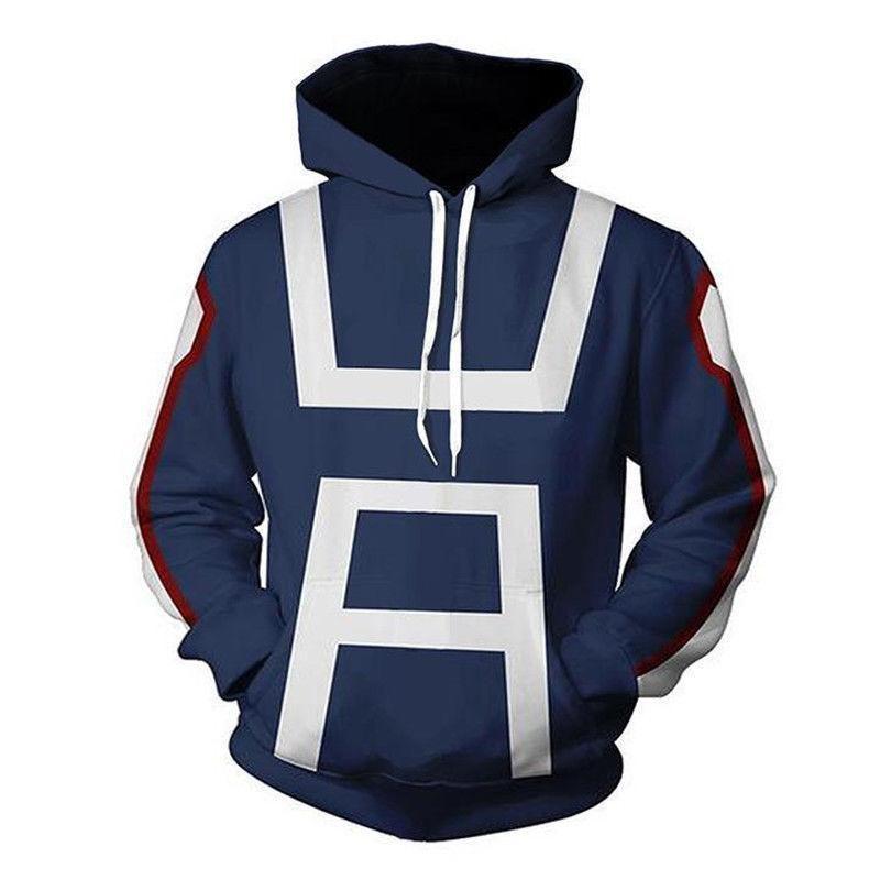 Gezellige My Boku No Hero Academia Hoodie Voor Mannen En Vrouwen Ideaal Voor Sportschoolgebruik S-5xl