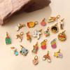 Colorful Cartoon Pendant Hourglass Pearl DIY Jewelry Accessories