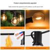 Waterproof G40 String Lights: Energy-Saving LED Outdoor Garden & Christmas Décor for Camping