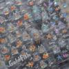 Shiny Goldfish Plastic Bag Seahorses Summer Jellyfish Starfish Shell Conch Koi Water Bubble Star Carp Nail Art Stickers Decals