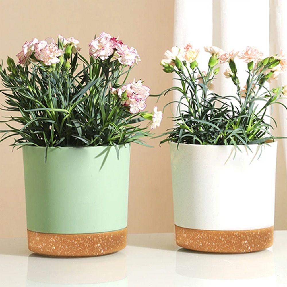 Trennungsdesign Bonsai Topfblumentopf Kunststoff Pflanzenwachstum Anzuchttopf Heimdekoration