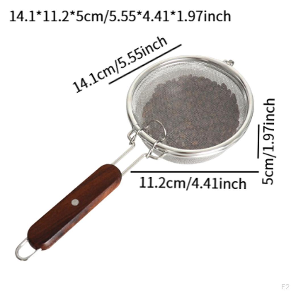 Coffee Bean Roaster Baking Tool Professional Multipurpose Stainless Steel for Outdoor