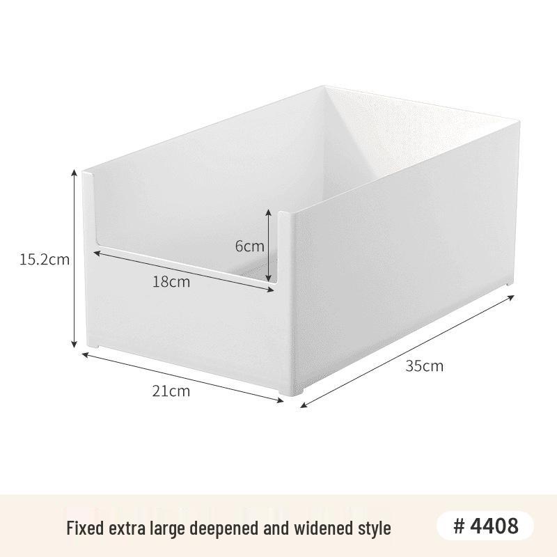 Retractable Japanese-Style Right-Angle Storage Box for Kitchen Sundries and Seasoning Jars