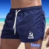 2025 Sommer Herren Schnelltrocknende Badehose Sporthose Bademode Badeshorts Jogginghose CCCP Druck