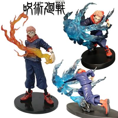 Japońska 21cm Anime Jujutsu Kaisen Postać Anime Ryomen Sukuna Gojo Satoru Figurka Akcji Dekor Model PVC Zabawki Statua Prezenty