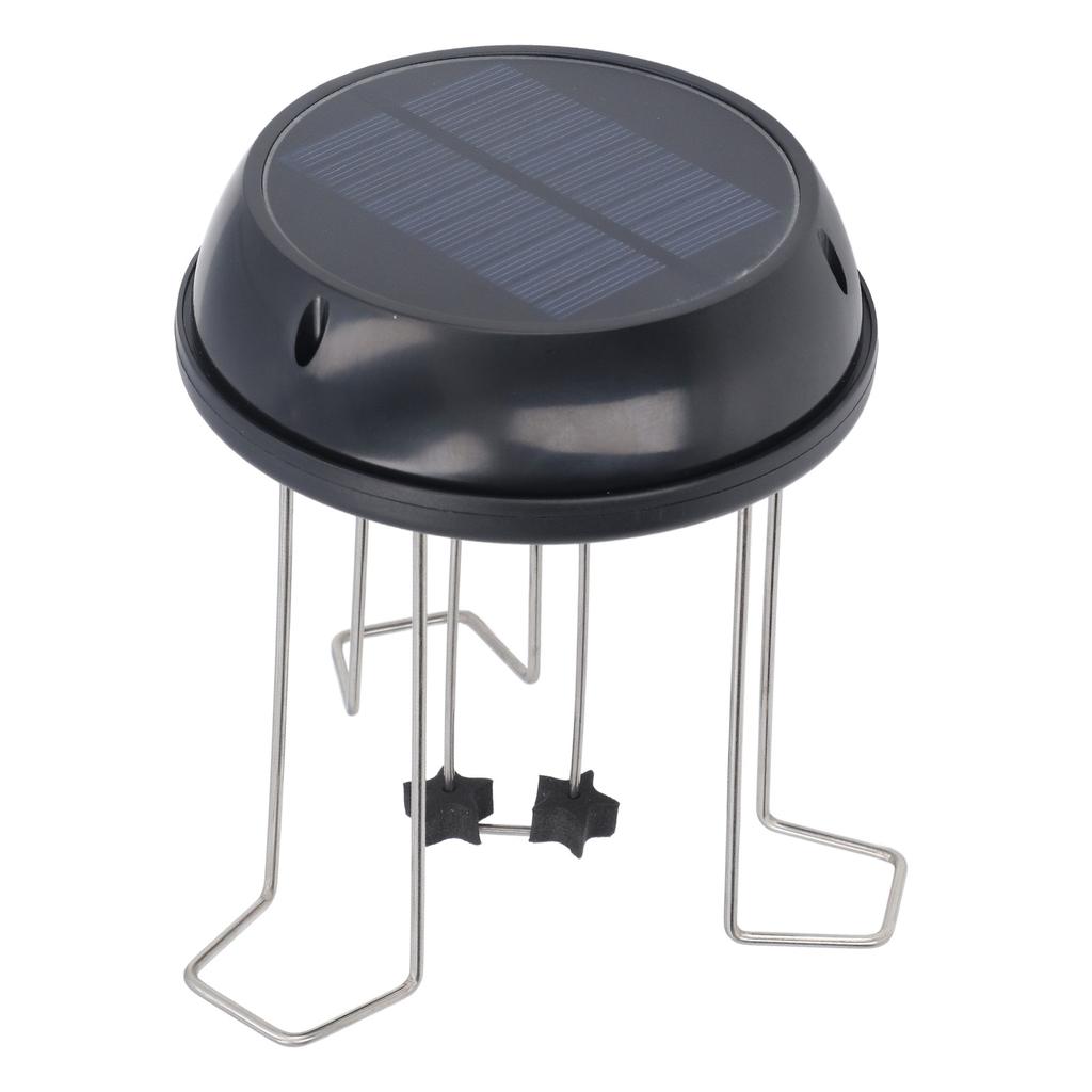 Solar Powered Water Agitator 5V 0.5W Solar Panel Wiggler with Bracket for Bird Baths Garden Pond