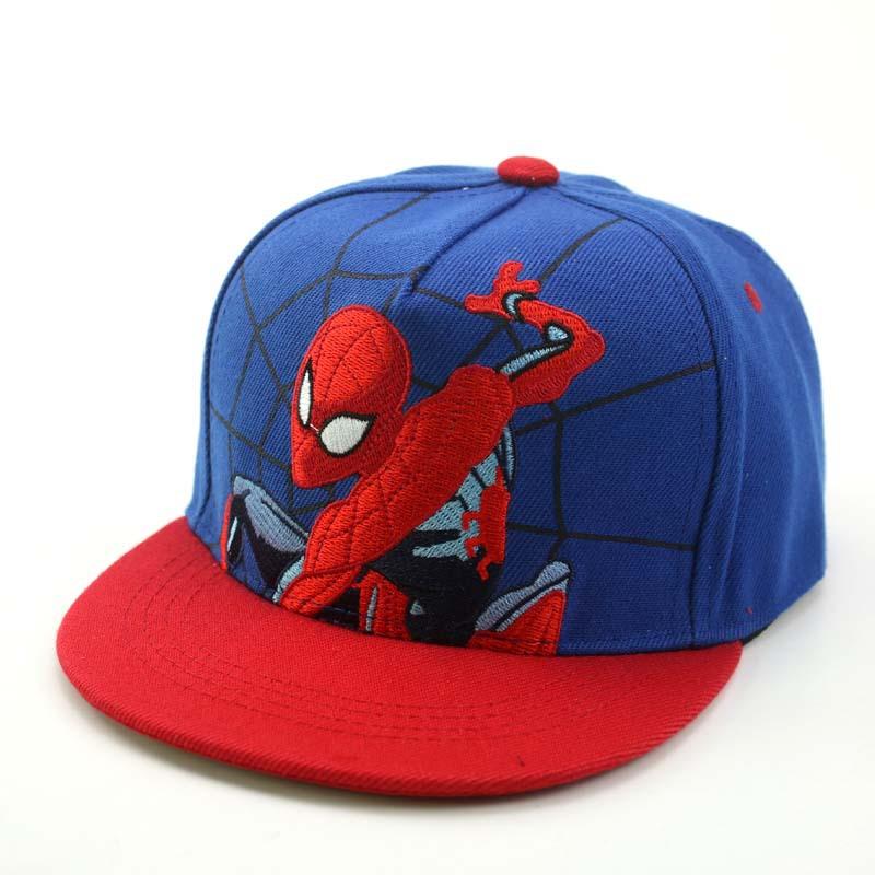 

Avengers Superhero Spider-Man Cartoon Cute Children Spring and Autumn New Fashion Baseball Cap Sun Protection Hat