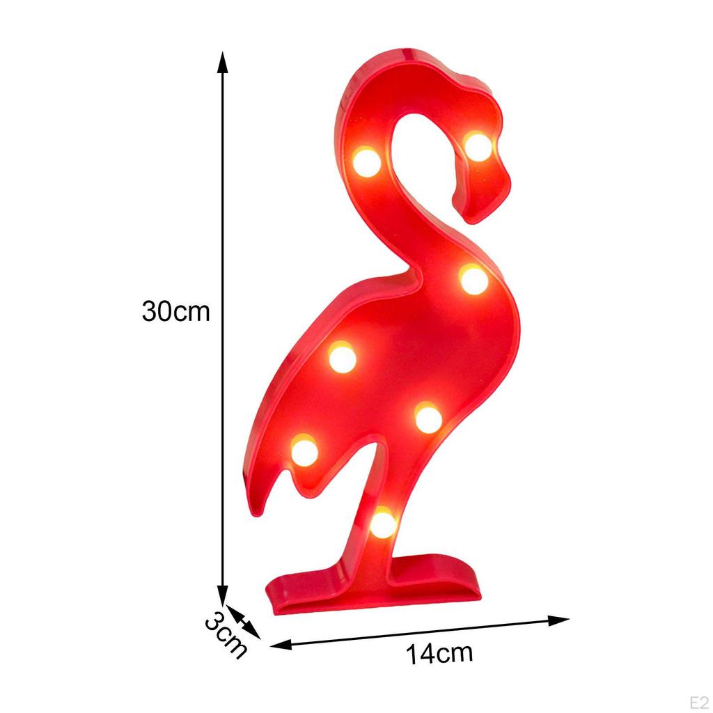 Flamingo Lights Party Decoration Night Light Cute Desk Lamp for Kids Room Girl Bedroom