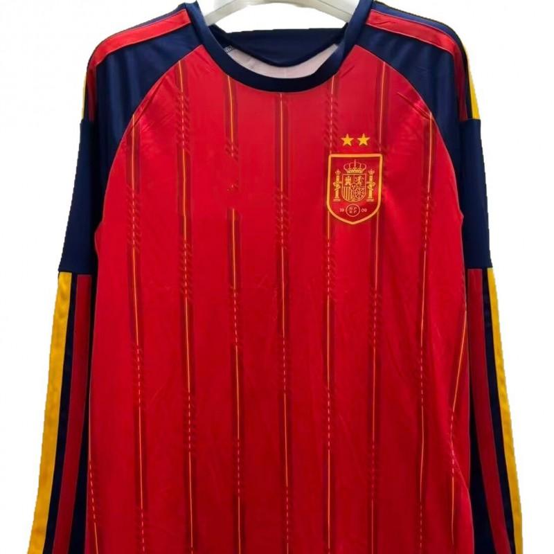 Long Sleeve Football Jersey 2026 National Team Club Striped Sports Shirt Unisex Women