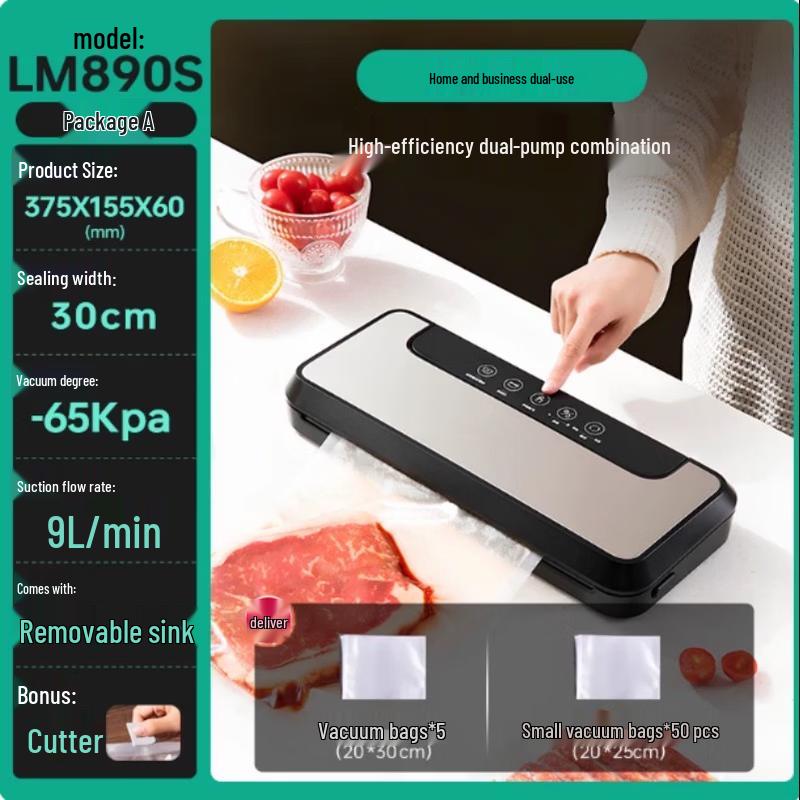 Jiebangda LM890S Vacuum Food Sealer