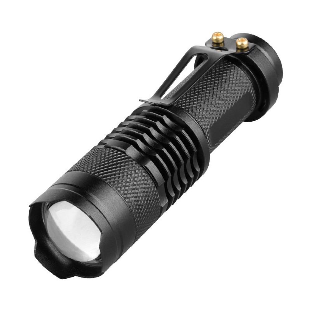Aluminum Zinc Zinc Alloy LED Zoom Flashlight Super Bright Dimmable Camping Lamp  Outdoor Activity