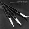 3 Pcs/Set Precision Ceramic Reverse Tweezers Heat-resistant Anti-Static Cigarette Tweezers Straight Curved Tip Tweezers