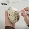 Tabletop Art Piece Ceramic Eggshell Candle Holder for Scented Candles, Candles Container, Minimalist Ornament Home Decor Centerpiece Atmospheric