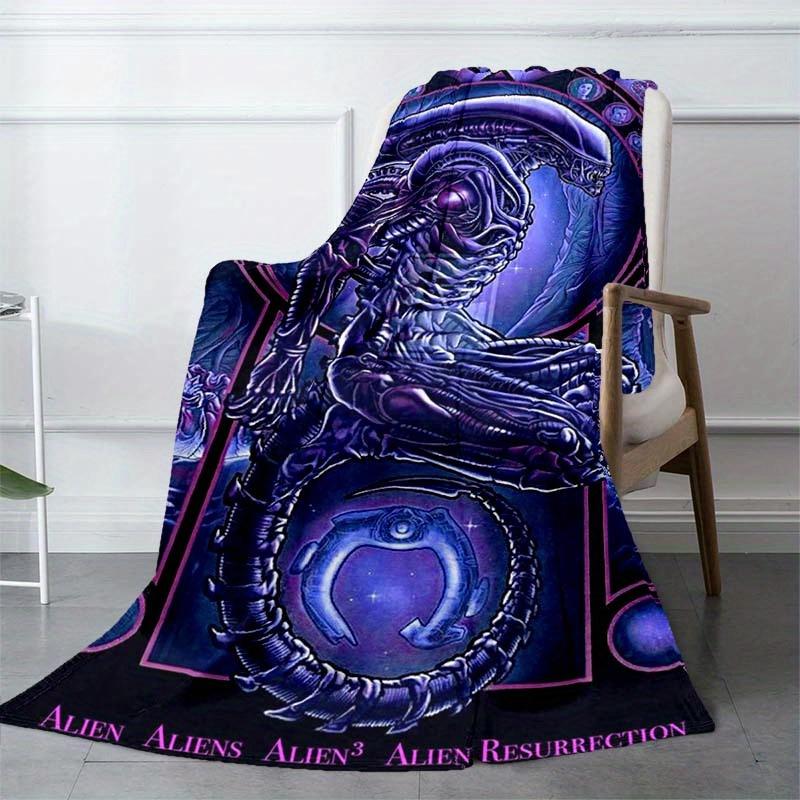 Alien Resurrection Blanket Soft Warm Throw Blanket Nap Blanket For Couch Sofa Office Bed Camping Travel Multipurpose Gift Blanket For All Season